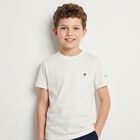 Boys White Logo T-Shirt, 2, hi-res