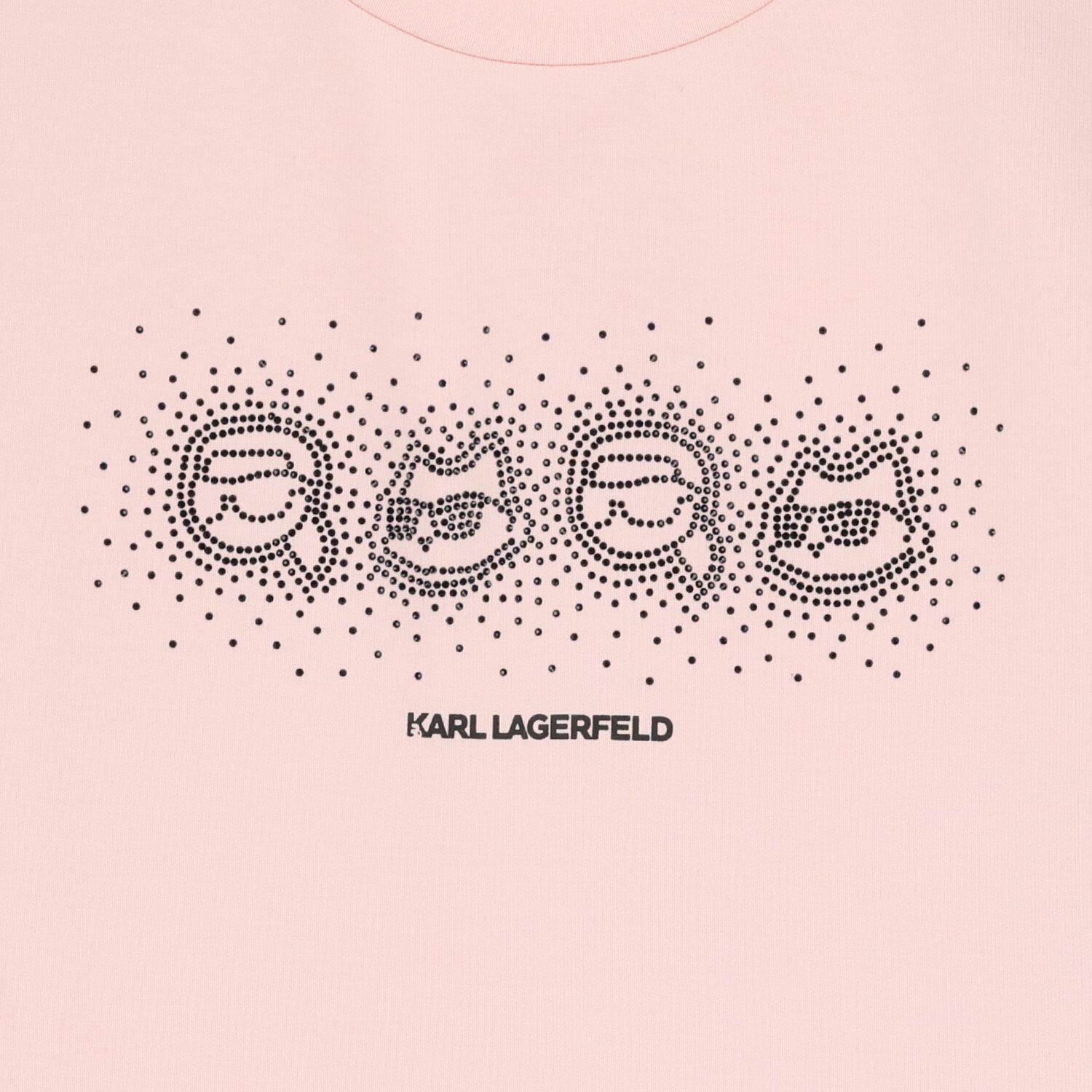 Mini Me Pink Ikonik Karl & Choupette Dress, 1, hi-res