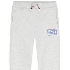 Boys Grey Logo Joggers, 2, hi-res