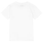 Girls White Tiger T-Shirt, 1, hi-res