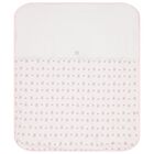 Baby Girls White & Pink Logo Blanket, 1, hi-res
