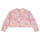 Girls Pink & Ivory Camouflage Trousers Set, 1, hi-res