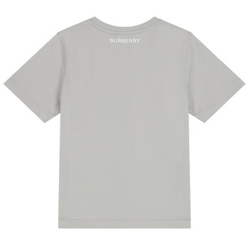Grey Check T-Shirt