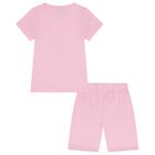 Girls Pink Minnie Mouse Shorts Set, 1, hi-res