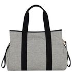 Grey Logo Canvas Baby Changing Bag ( 33cm ), 1, hi-res