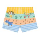 Baby Boys Yellow Swim Shorts Set, 1, hi-res