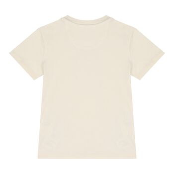 Baby Girls Beige Logo T-Shirt