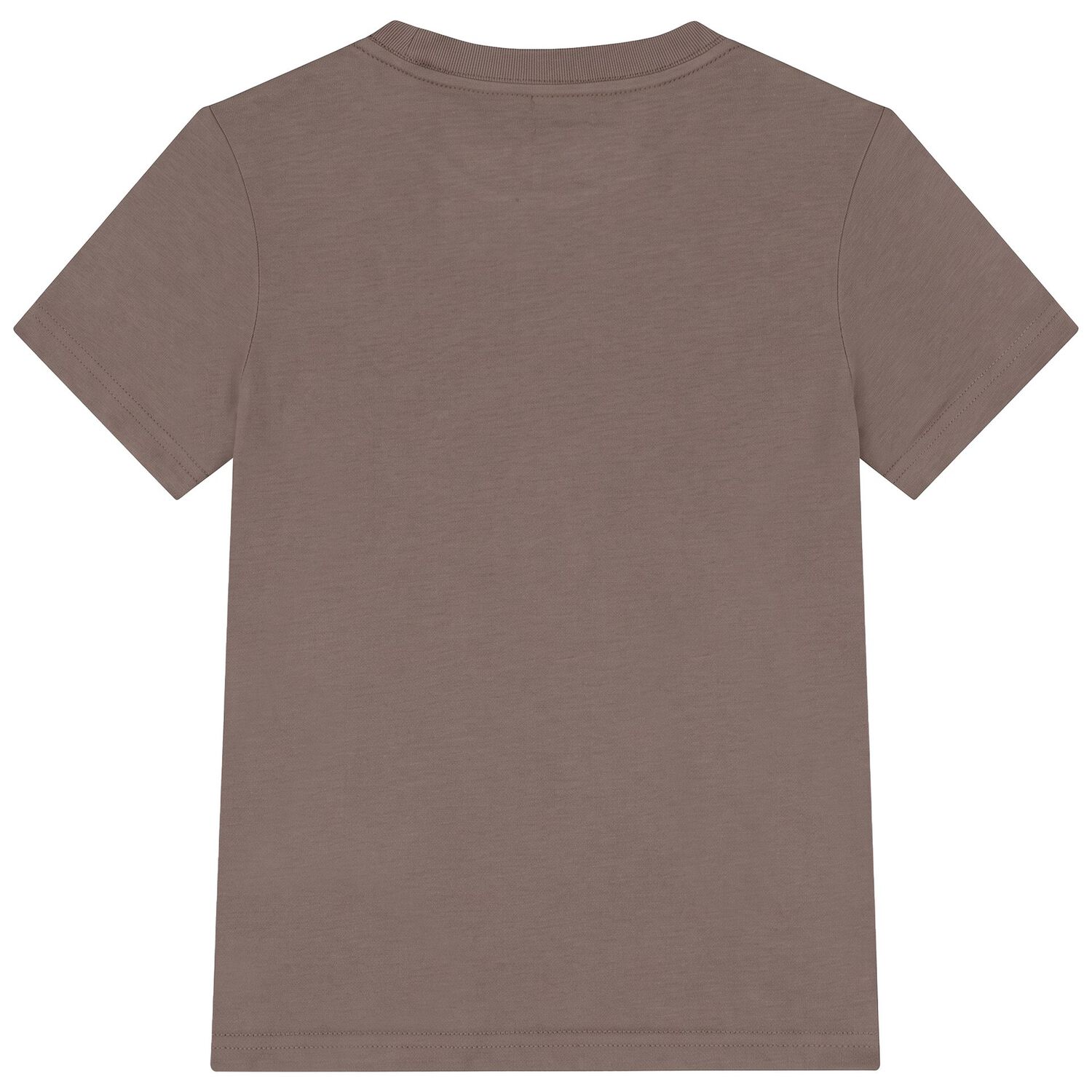Boys Brown Logo Crest T-Shirt, 1, hi-res