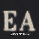 تيشيرت بالشعار باللون الكحلي للأولاد, 1, hi-res