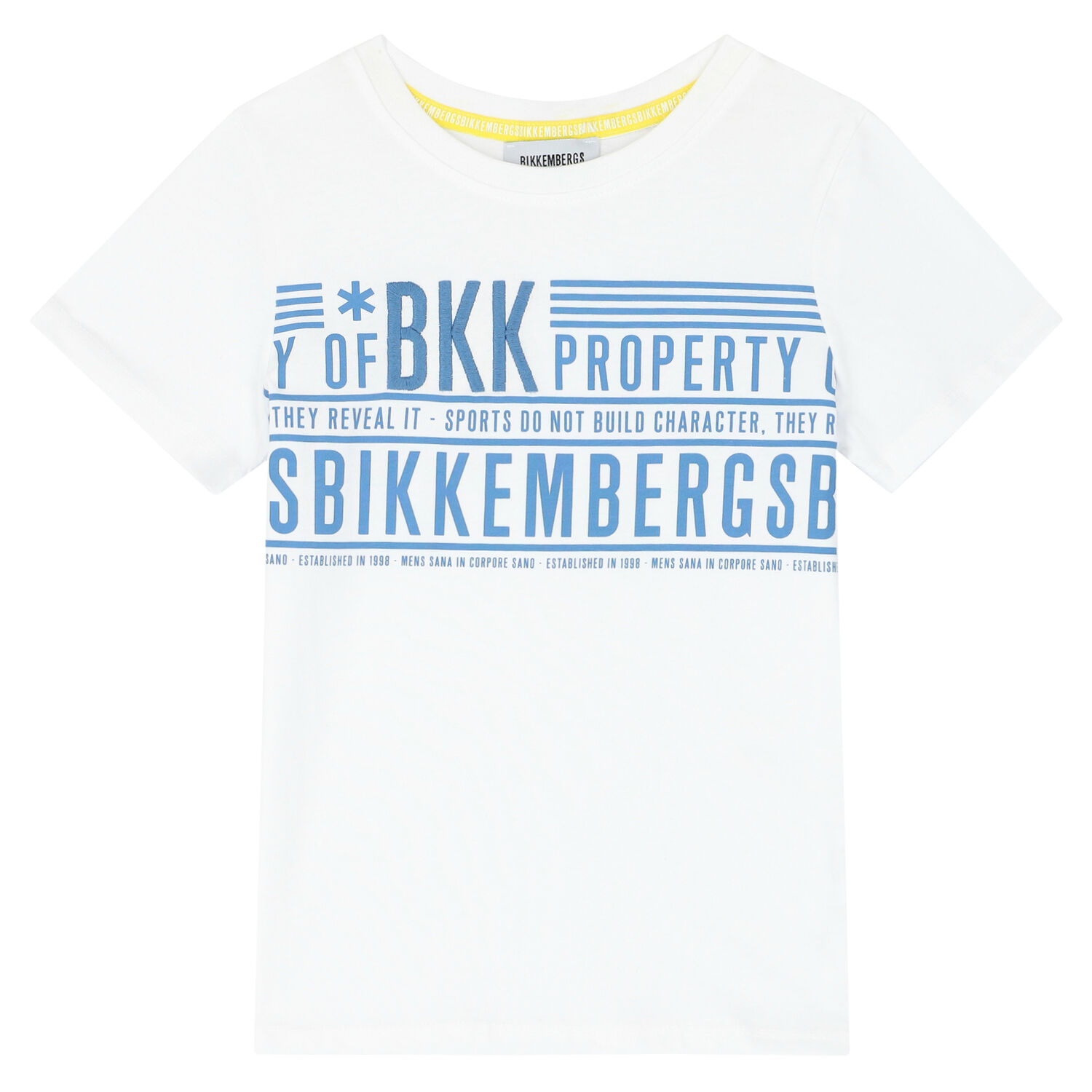 Boys White Logo T-Shirt, 1, hi-res image number null