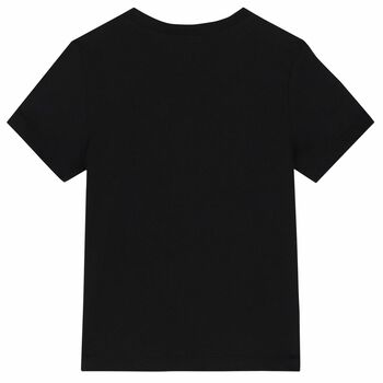 Boys Black Logo T-Shirt