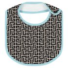 Baby Boys Blue & Monogram Print Babygrow Gift Set, 1, hi-res