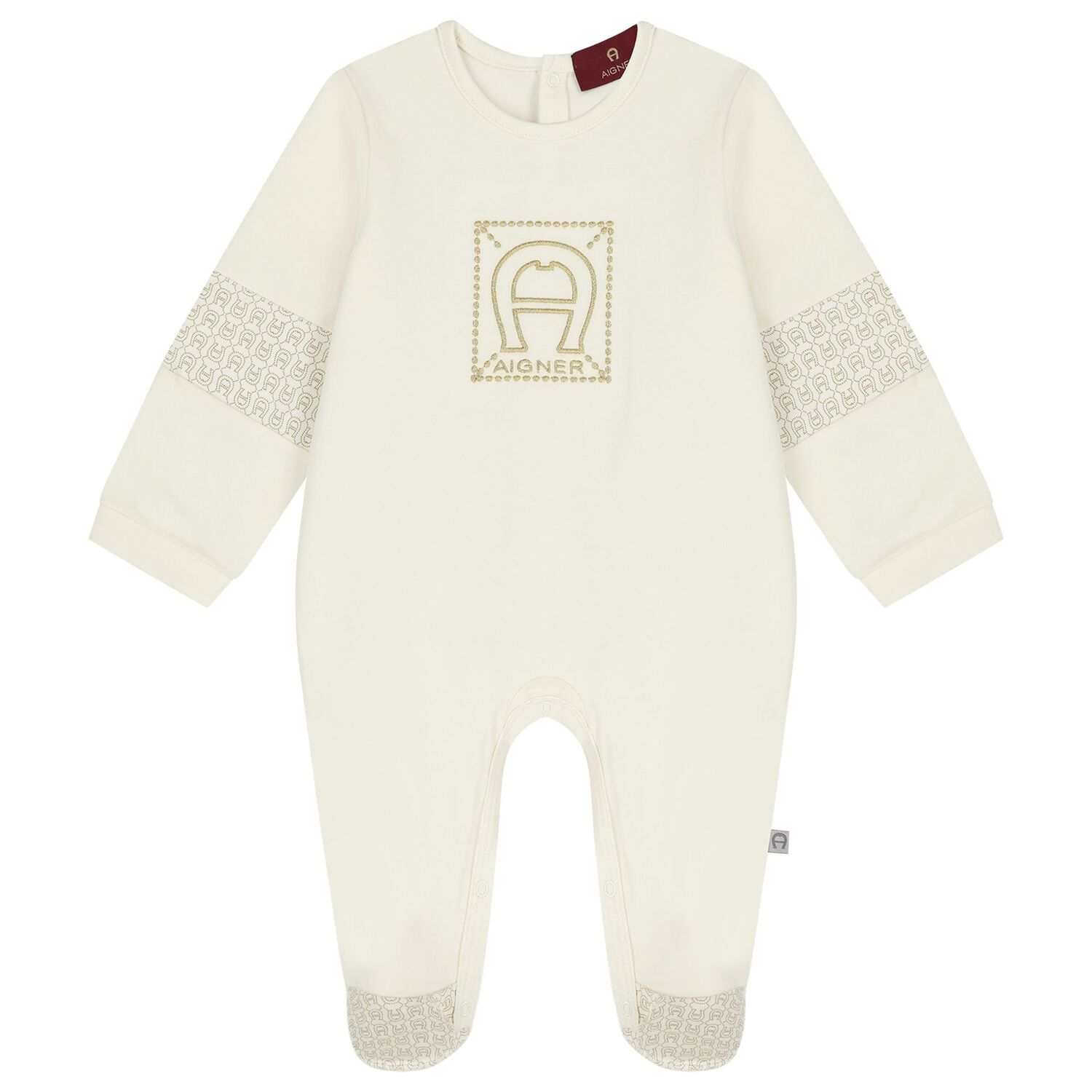 Ivory Logo Babygrow Gift Set , 1, hi-res