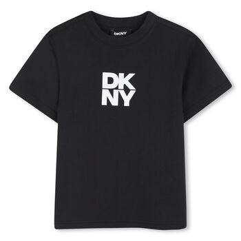 Boys Black & White Logo T-Shirts ( 2-Pack )