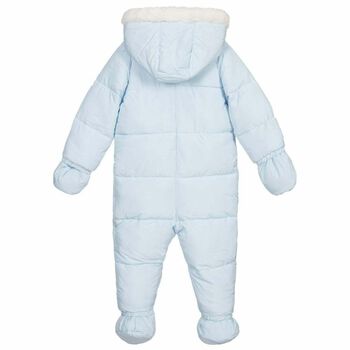 Baby Boys Blue Snowsuit