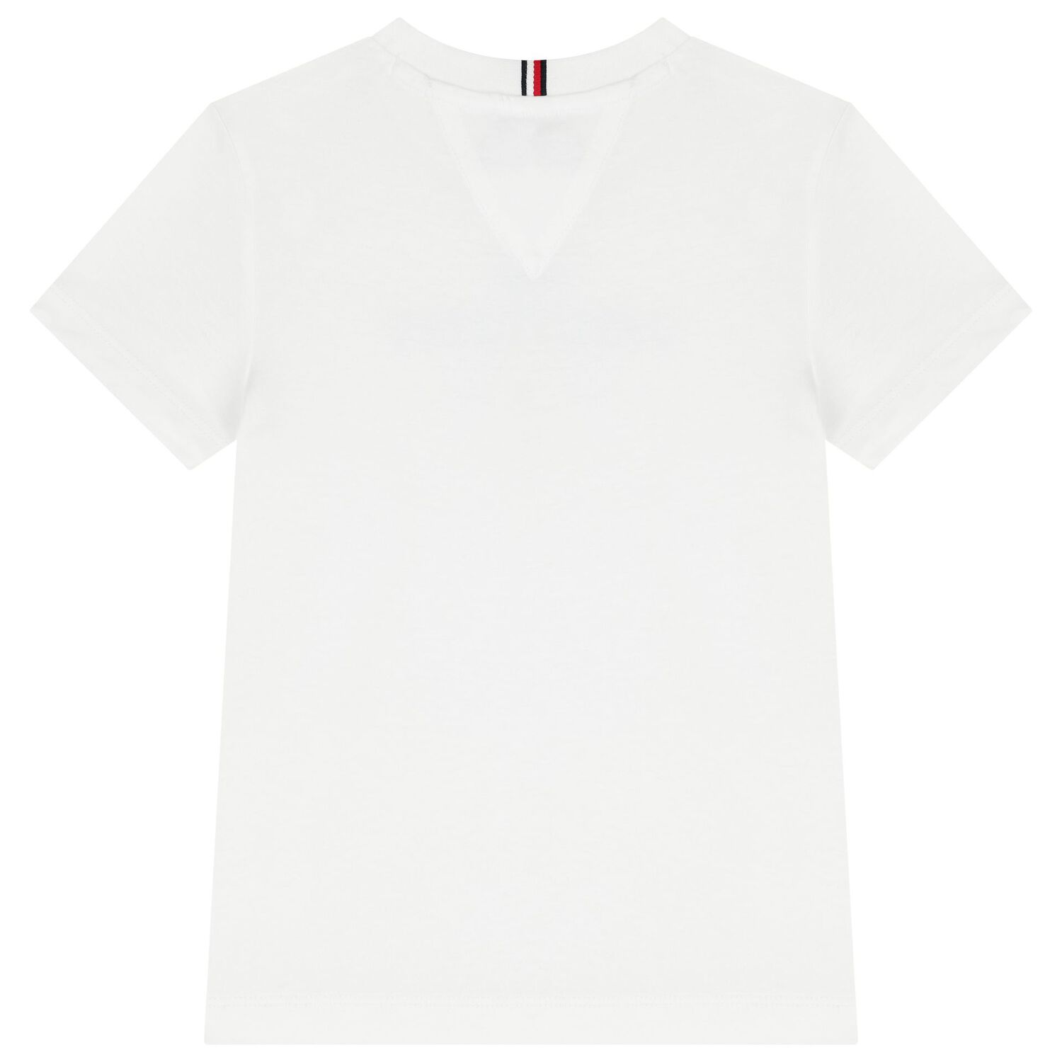 Boys White Logo T-Shirt, 4, hi-res
