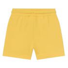 Younger Boys Yellow Shorts, 1, hi-res