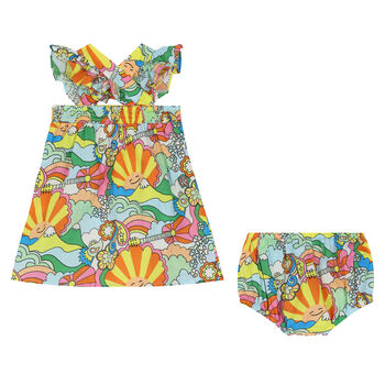 Younger Girls Multicoloured Dress Set