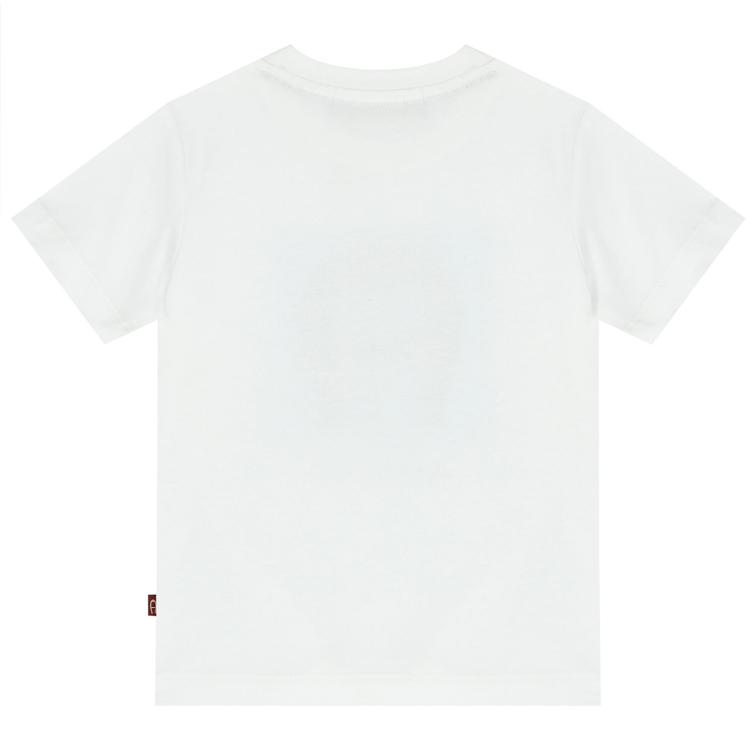 Younger Boys White Logo T-Shirt, 1, hi-res image number null