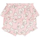 Baby Girls Ivory & Pink Shorts Set ( 2-Pack ), 2, hi-res