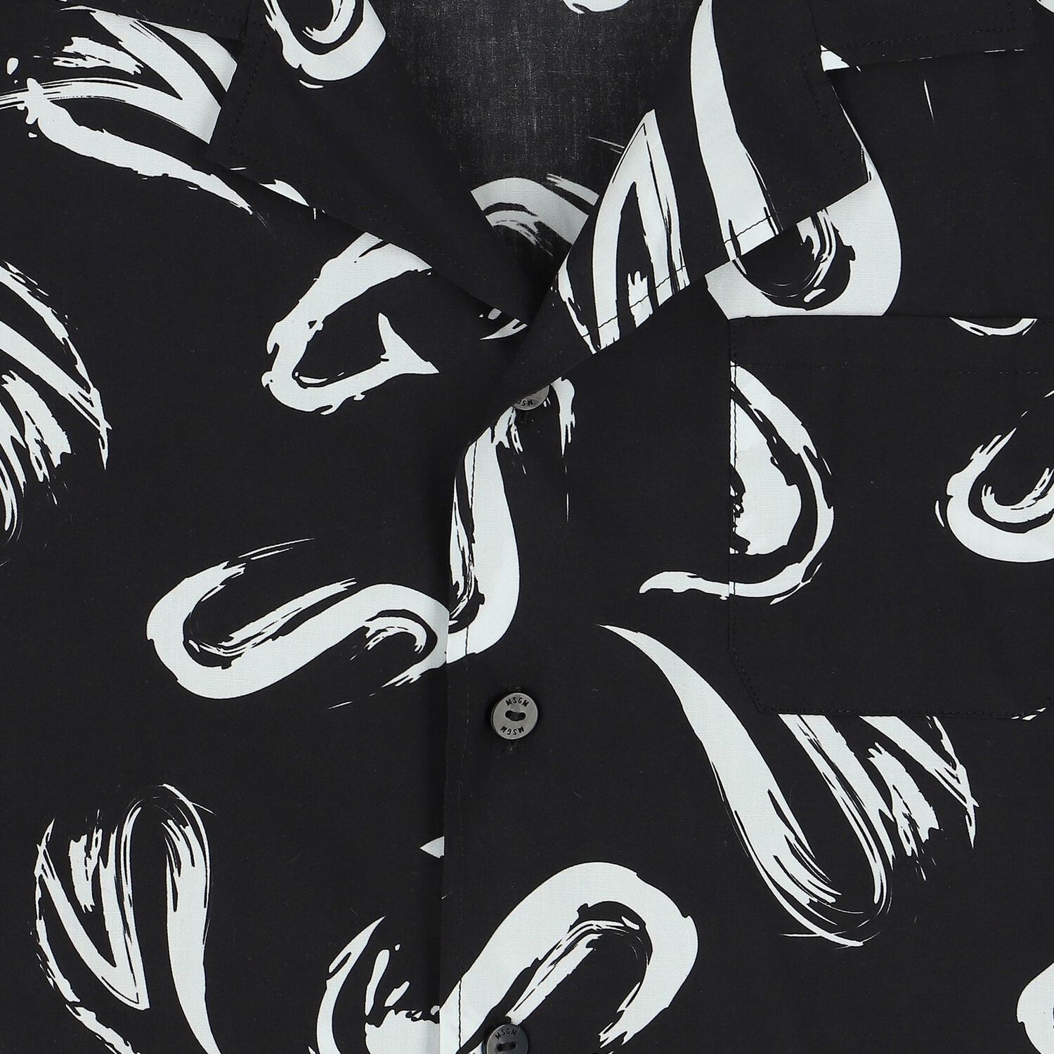 قميص أولاد بالشعار باللون الأسود, 2, hi-res