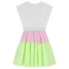 Girls Multi-Coloured Dress, 1, hi-res