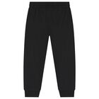 Boys Black Logo Tracksuit , 1, hi-res
