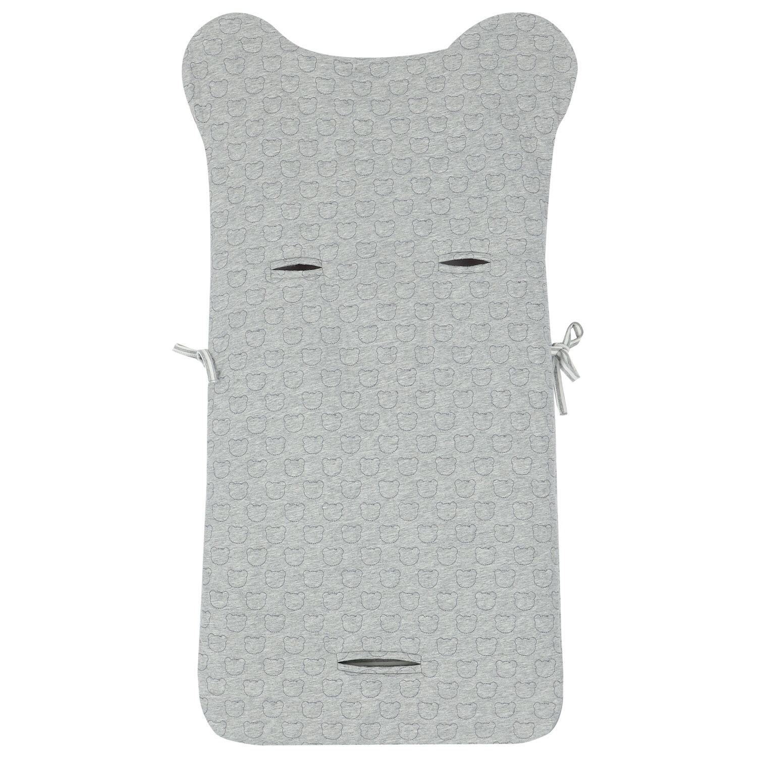 Grey Teddy Logo Baby Nest, 1, hi-res