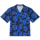 Boys Blue Logo & Poppy Poplin Shirt, 1, hi-res