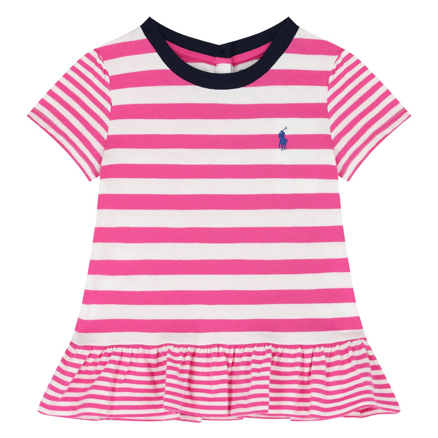 Baby Girls Pink & Navy Blue Leggings Set, 1, hi-res image number null