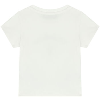 Ivory Teddy Bear Logo T-Shirt
