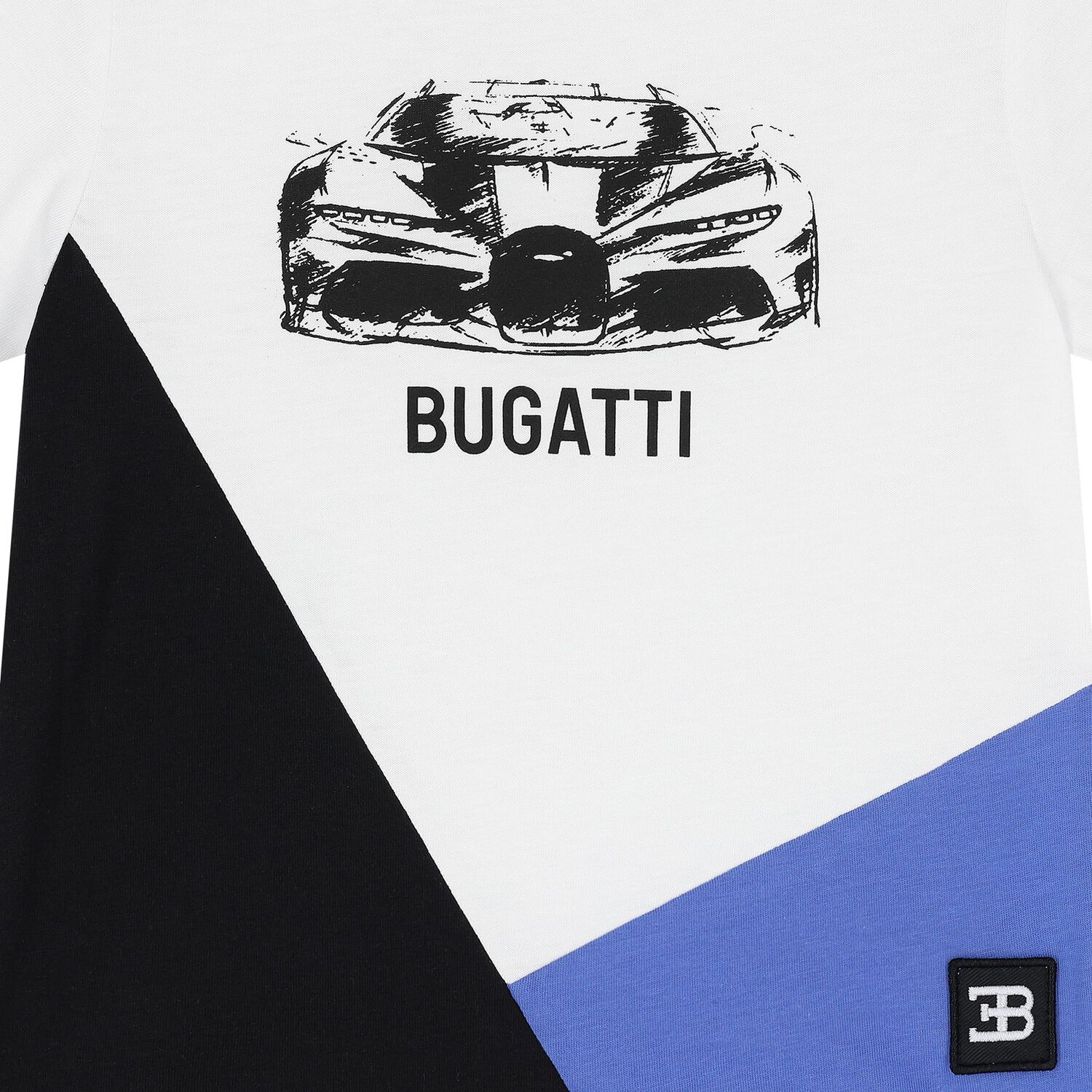 Younger Boys White Logo T-Shirt, 1, hi-res