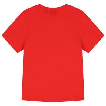Boys Red Logo T-Shirt
