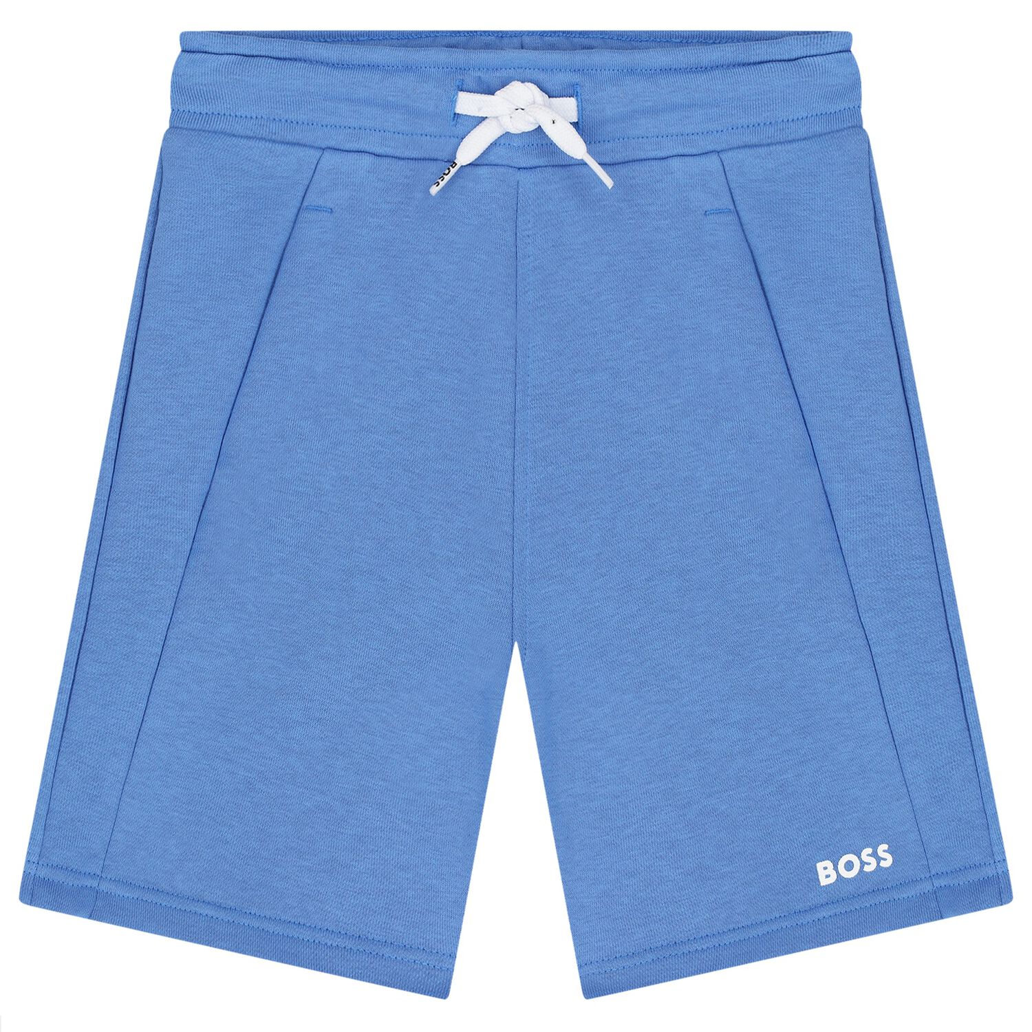 Boys Blue Logo Shorts, 4, hi-res image number null
