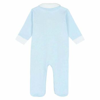Baby Boys Blue Babygrow