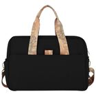 Black & Gold Logo Baby Changing Bag, 1, hi-res