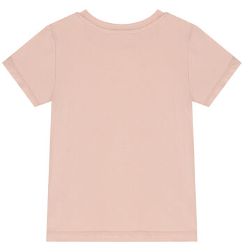 Girls Pink Logo T-Shirt