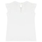 Younger Girls Ivory Butterfly Skirt Set, 1, hi-res