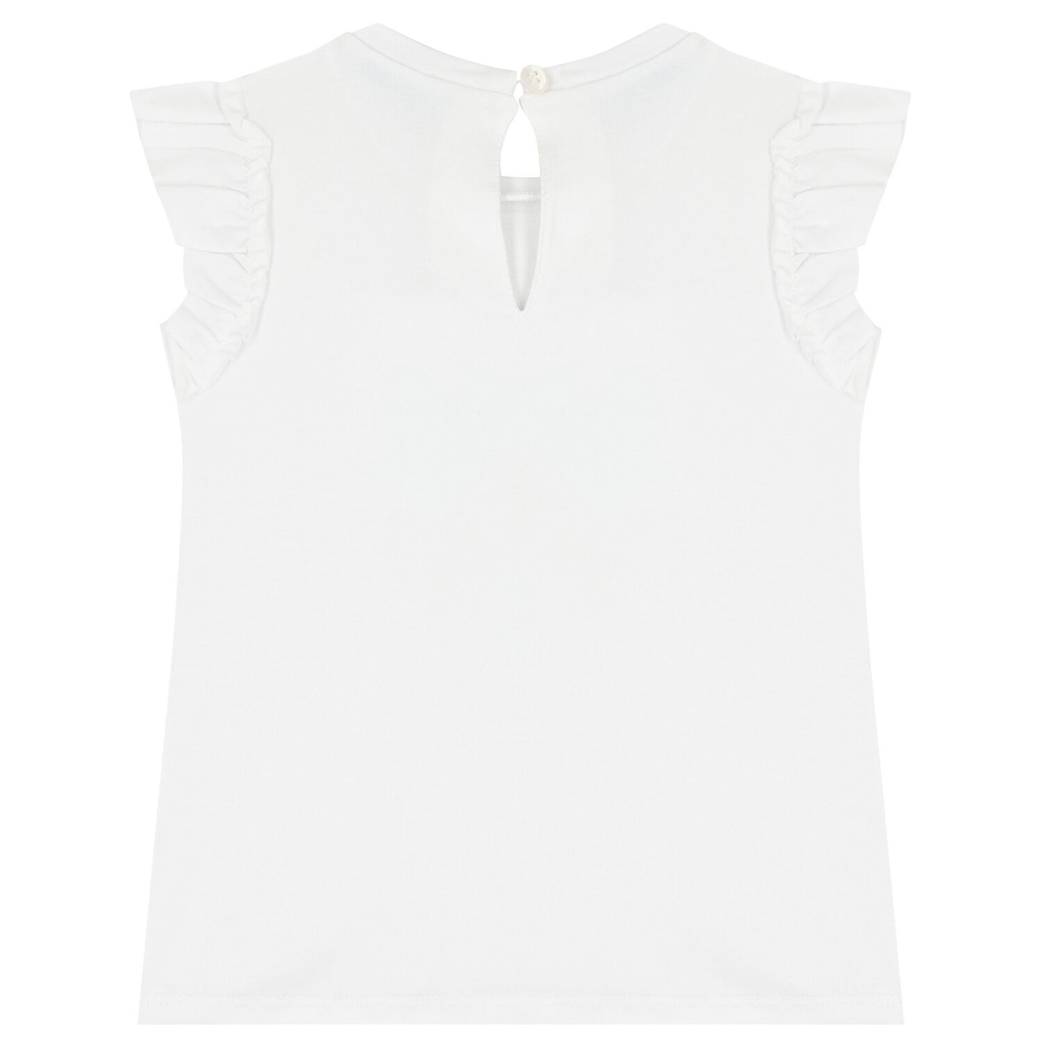 Younger Girls Ivory Butterfly Skirt Set, 1, hi-res