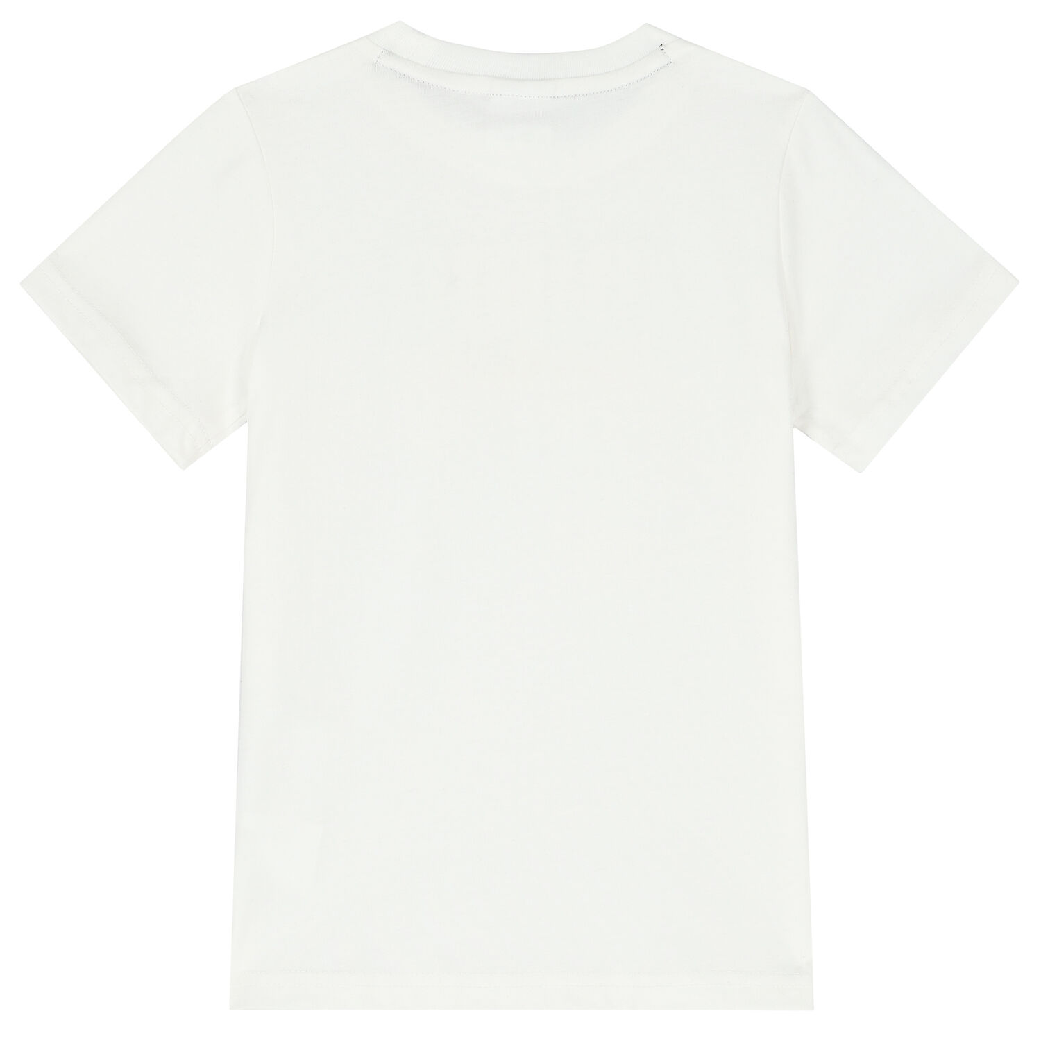 Boys White Logo T-Shirt, 1, hi-res