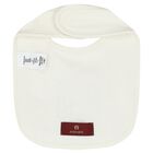 طقم أفرول بالشعار باللون العاجى والذهبى, 1, hi-res