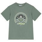 Boys White & Green T-Shirts ( 2-Pack ), 2, hi-res
