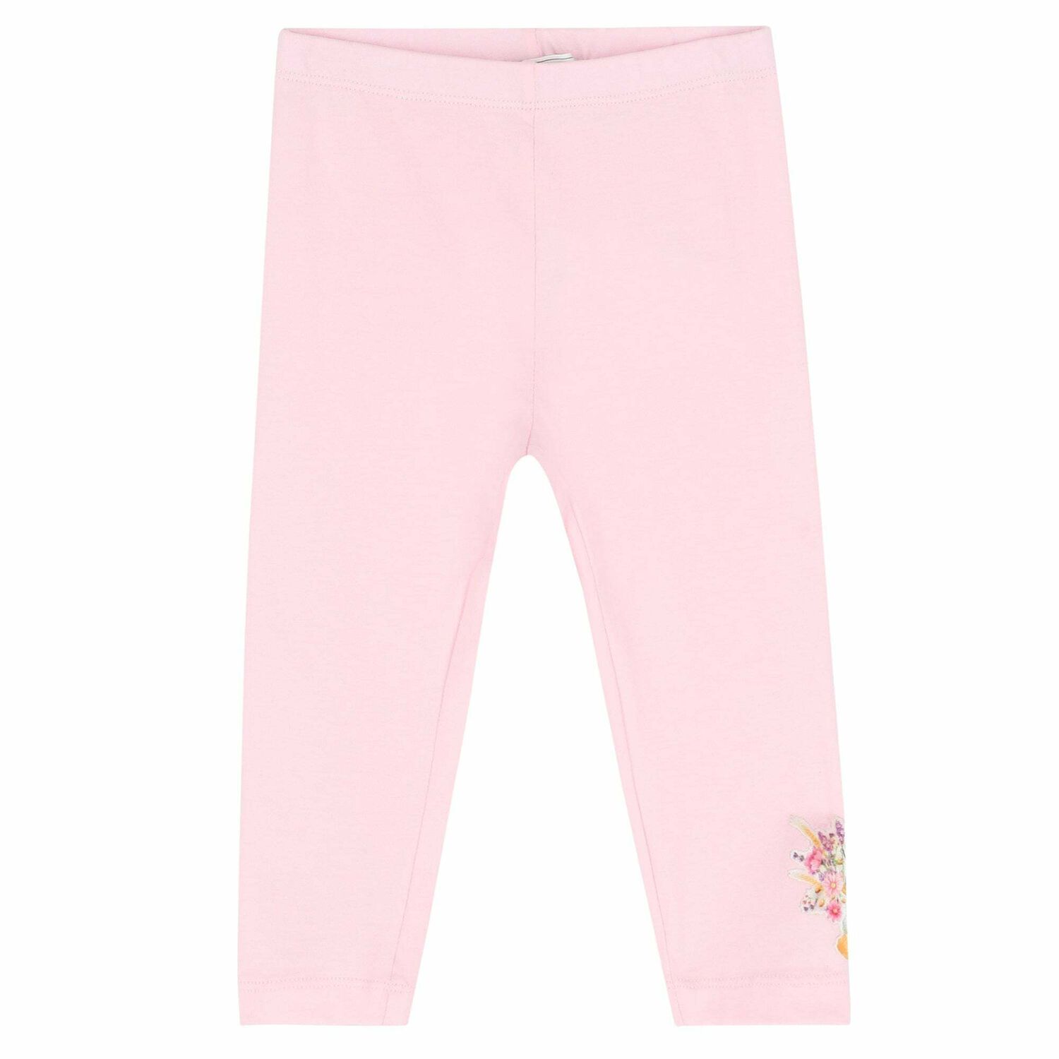 Younger Girls Pink Leggings, 1, hi-res