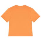 Boys Orange Logo T-Shirt, 1, hi-res