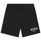 Black Logo Shorts, 3, hi-res