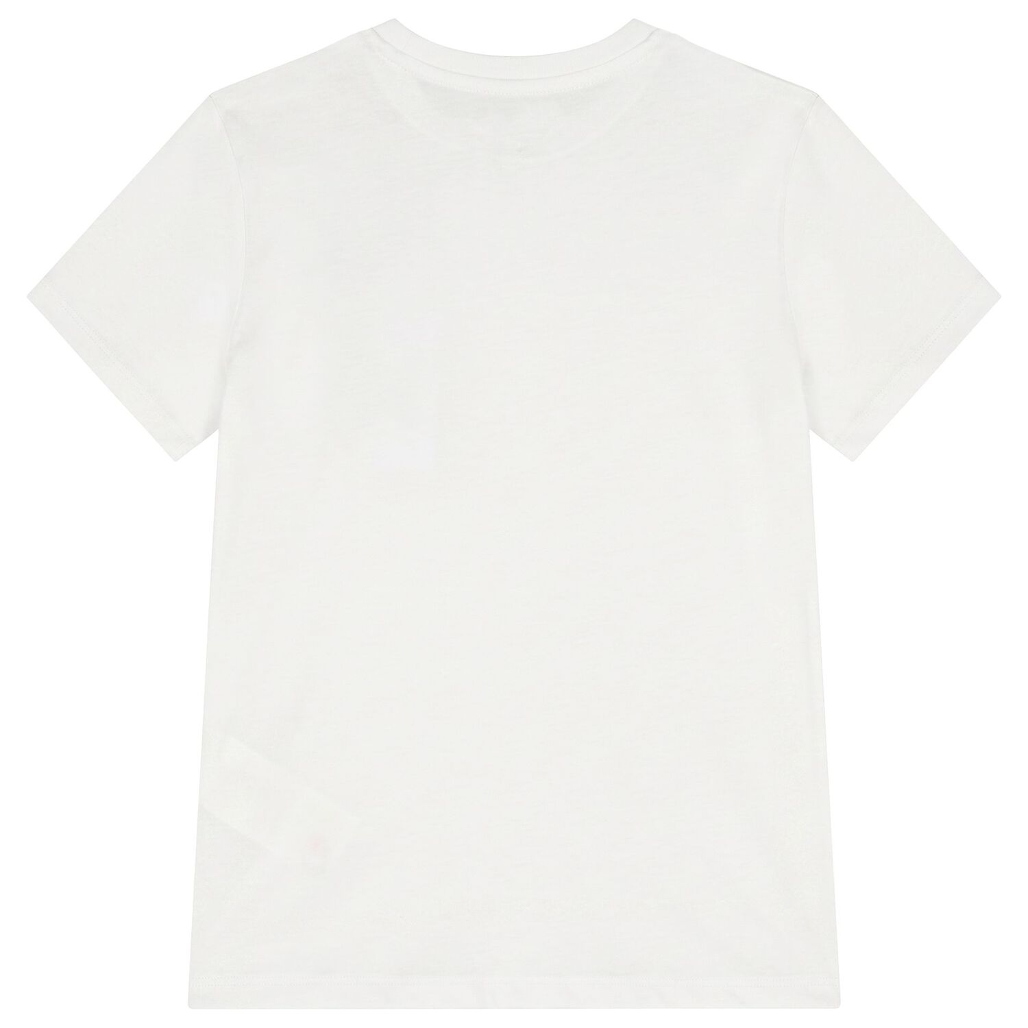 Boys White Logo T-Shirt, 1, hi-res