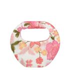 Girls White & Pink Embroidered Floral Handbag, 1, hi-res