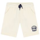 Boys Ivory Logo Shorts, 1, hi-res