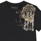 Boys Black Logo T-Shirt, 2, hi-res