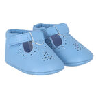Baby Boys Blue Pre Walker Shoes, 4, hi-res